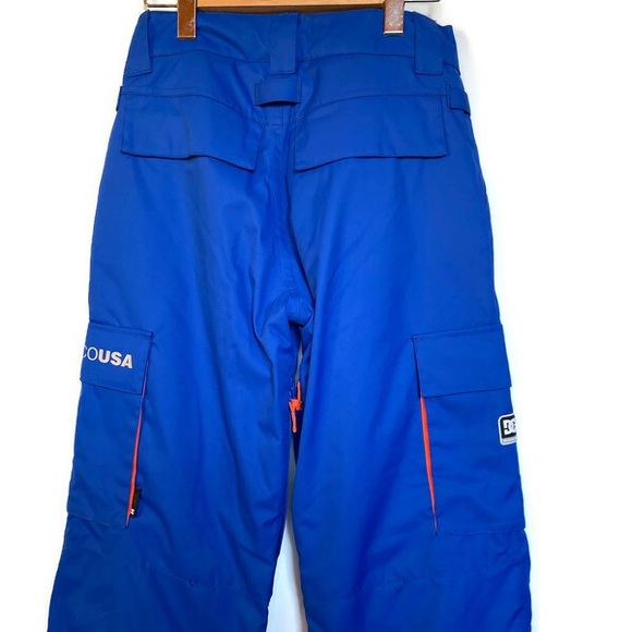 DC Snow / Snowboard /Ski Banshee Pants. Blue Orange, US L 12, or Adult Sm - Picture 5 of 11